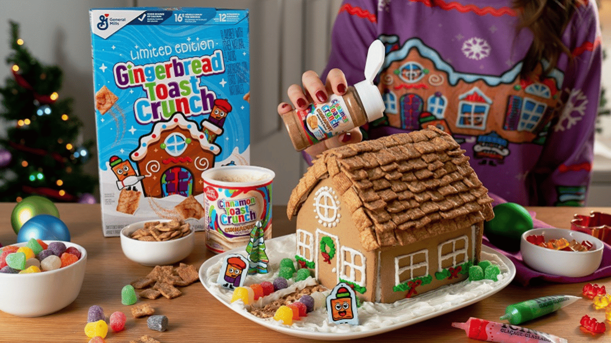 CinGerbread Toast Crunch House Kit