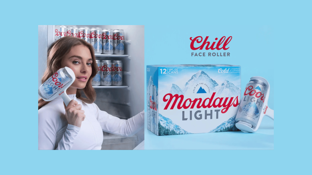 Coors Light Face Roller