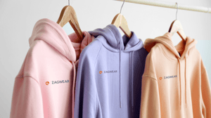 Zagwear branded hoodies