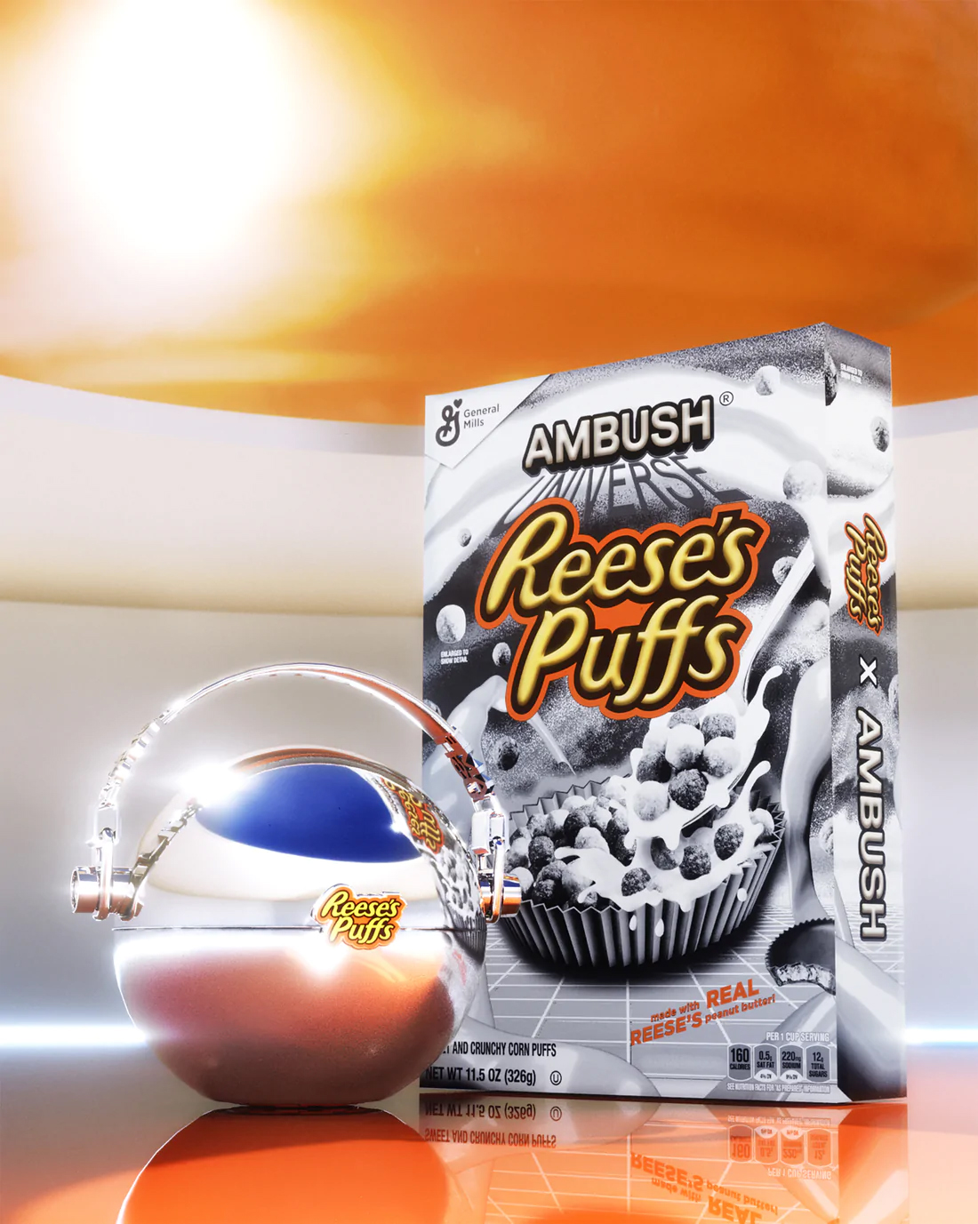 AMBUSH x The Reese’s Puffs 2024 The Chrome Puff